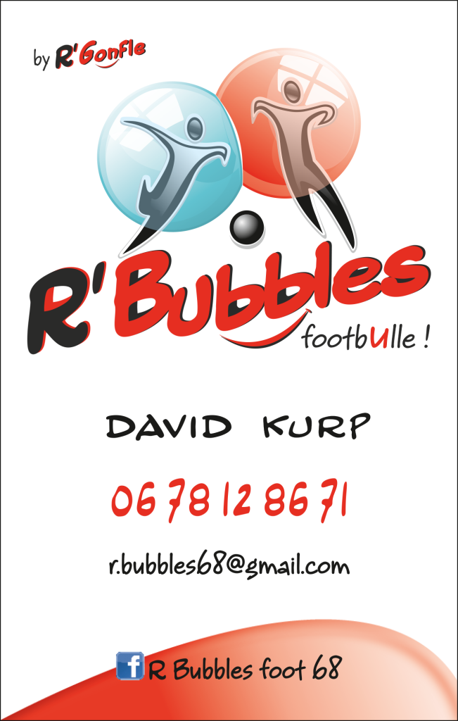 R'Bubbles, du foot en bulle !