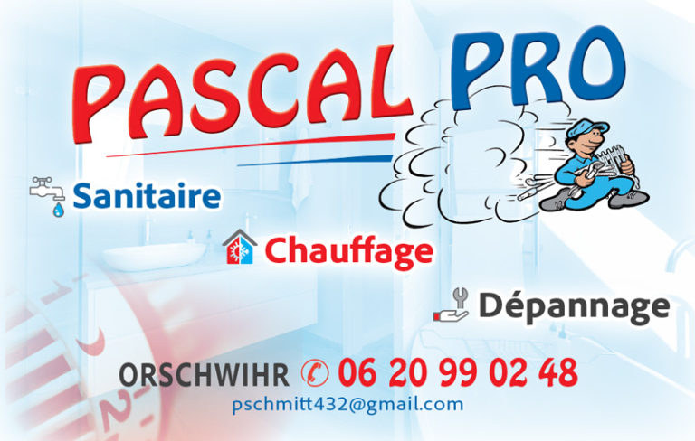 Carte de visite de Pascal Pro